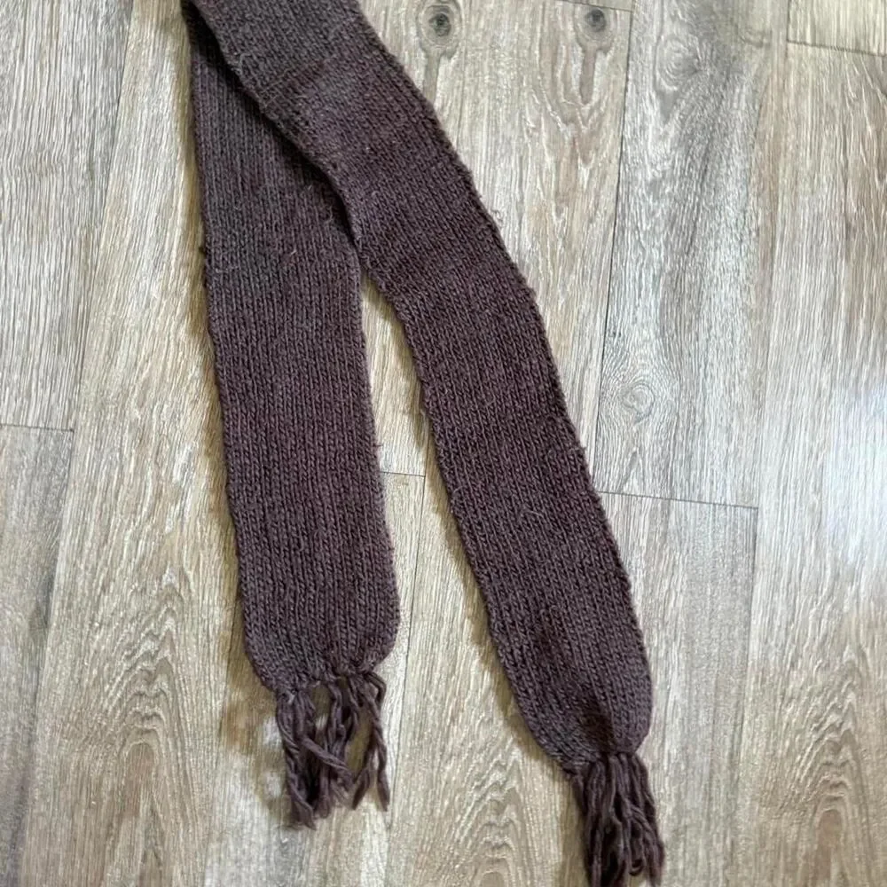 Source Unknown brown knitted